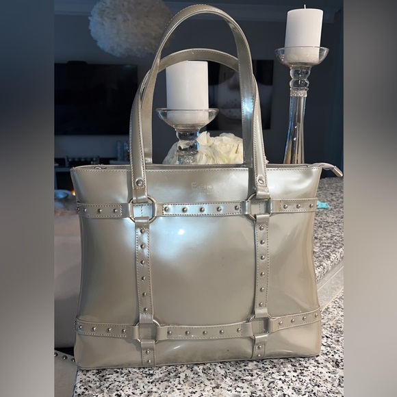 Beijo tan/taupe handbag. - Picture 1 of 8